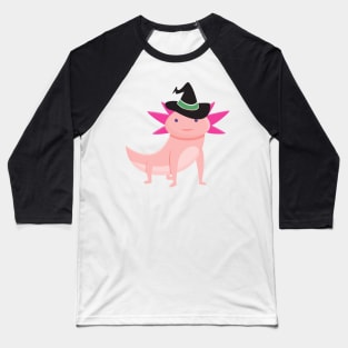 witchy axotl Baseball T-Shirt